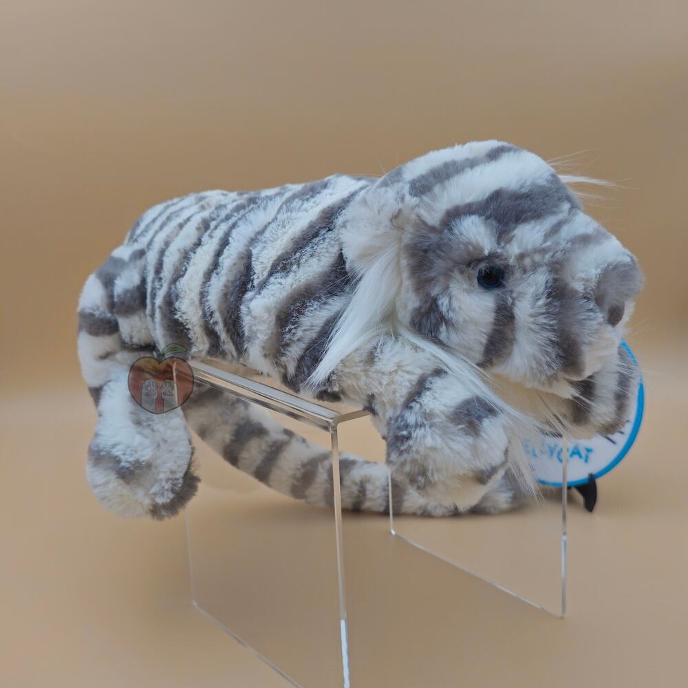 Jellycat Sacha Snow Tiger Little - AUTHENTIC - NEW WITH TAGS